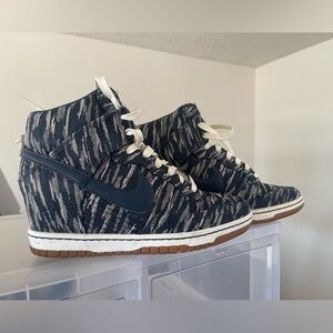 Nike Dunk Sky-Hi wedge sneaker - women’s 7.5